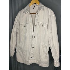 Oversized Denim Shacket